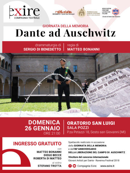 Dante ad Auschwitz.Spettacolo teatrale