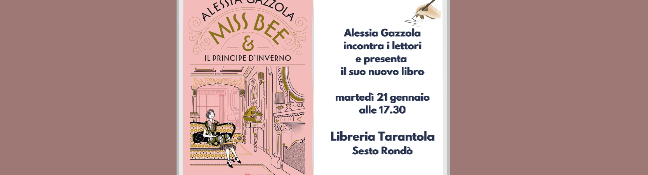 Alessia Gazzola da libreria Tarantola