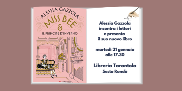 Alessia Gazzola incontra i lettori in libreria Tarantola